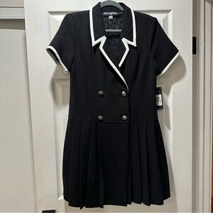 Karl Lagerfeld Double Breasted Blazer Dress